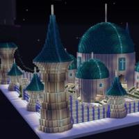 【商城福利】精品地图白青色宫殿