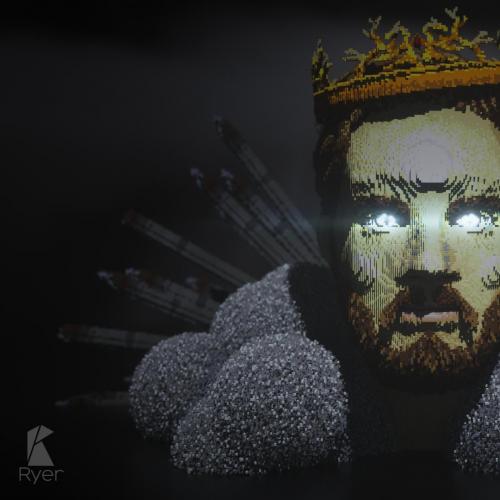 【商城福利】精品地图皮尤迪皮雕像